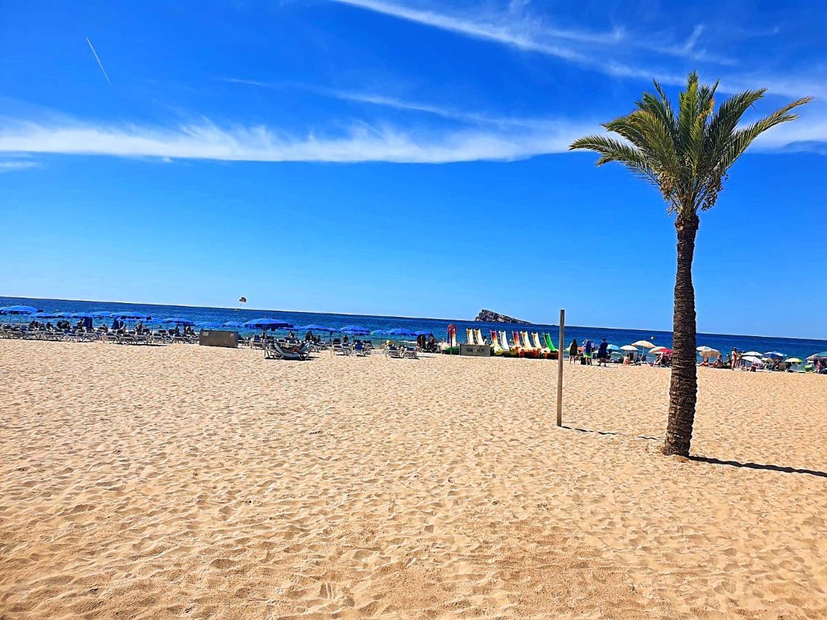 First Line Beach Beautiful Two Bedrooms Benidorm Esterno foto